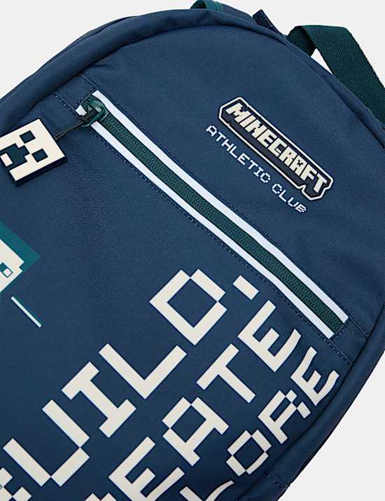 Sac &agrave; dos enfant &agrave; motif Minecraft&trade;