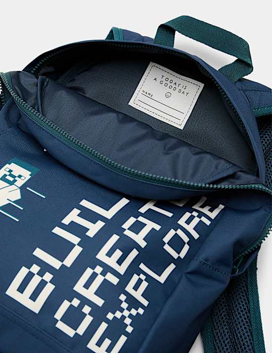 Sac &agrave; dos enfant &agrave; motif Minecraft&trade;