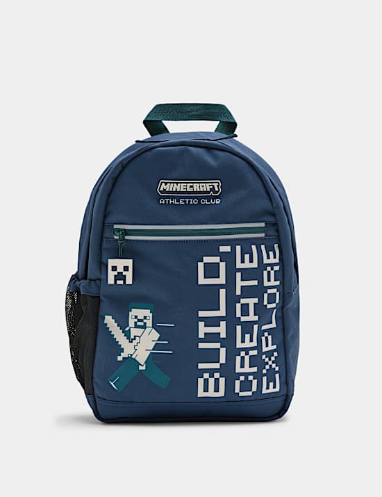 Sac &agrave; dos enfant &agrave; motif Minecraft&trade;