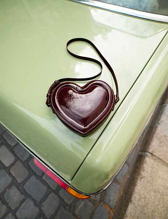 Kids' Heart Crossbody Bag