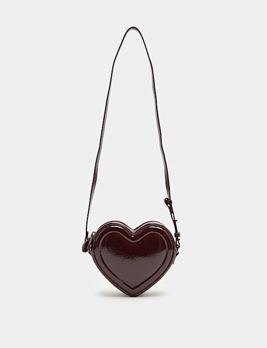 Kids' Heart Crossbody Bag