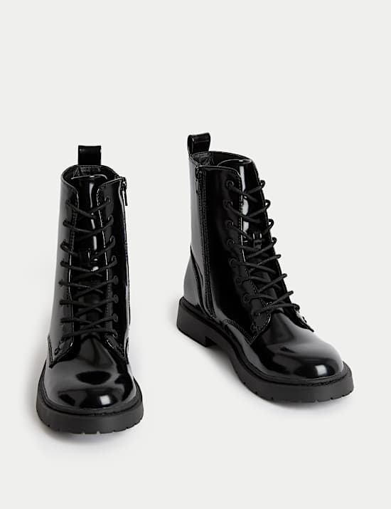 Patentstiefel zum Schnüren für Kinder (20,5–39,5)