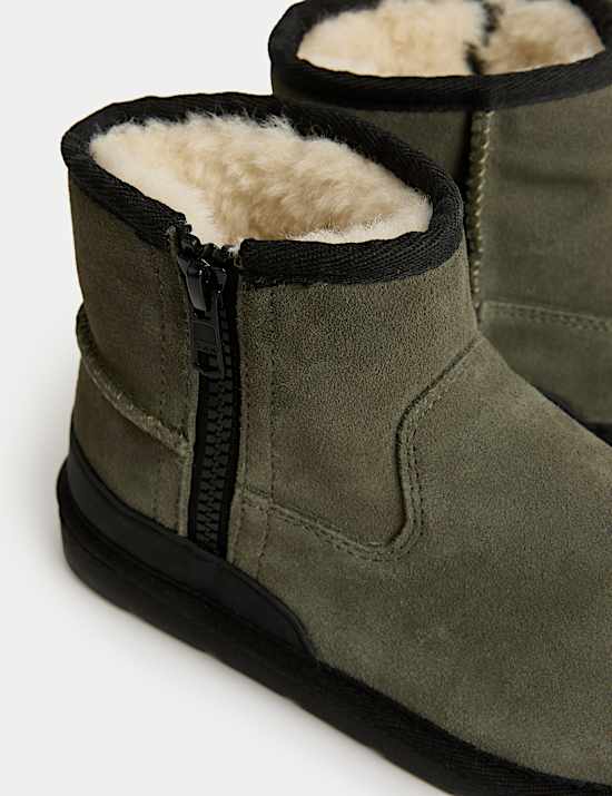 Kids' Suede Boots (4 Small - 7 Large)