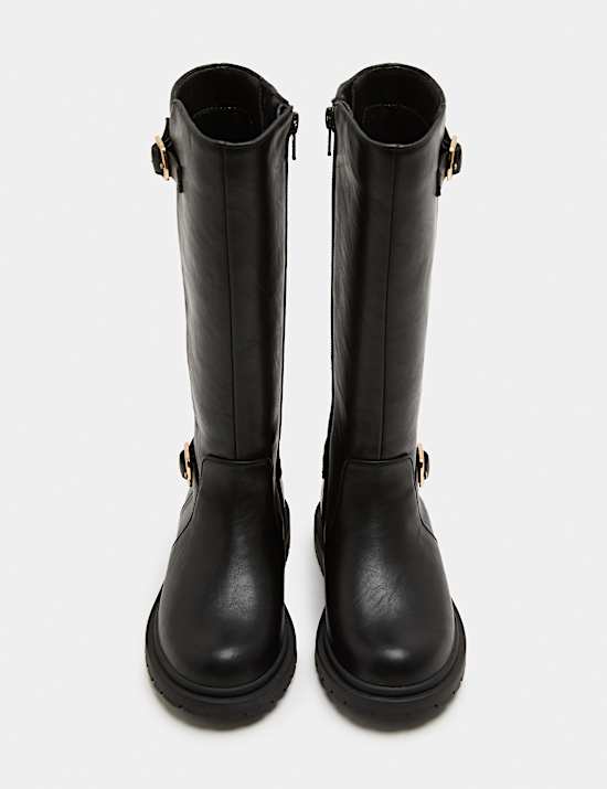 Hohe Reitstiefel aus Leder f&uuml;r Kinder (28&ndash;39,5)