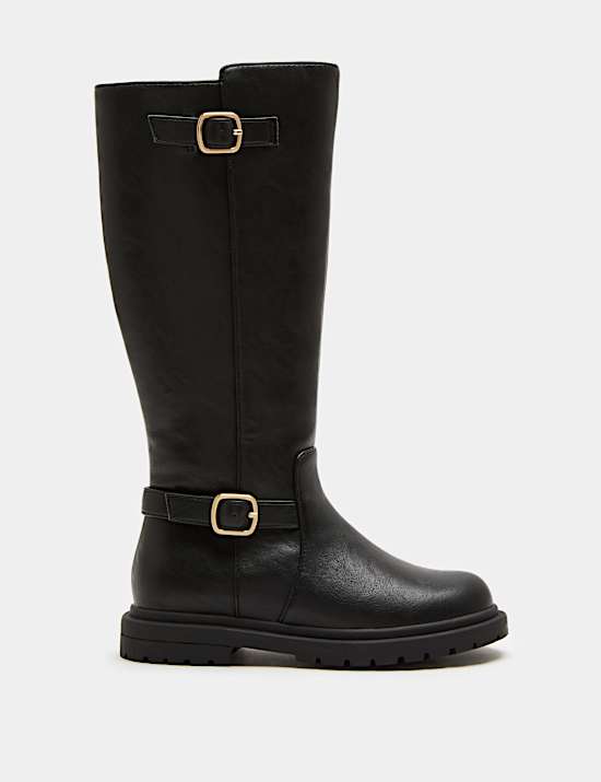 Hohe Reitstiefel aus Leder f&uuml;r Kinder (28&ndash;39,5)