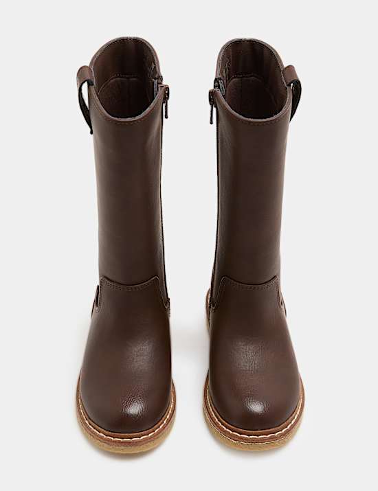 Hohe Reitstiefel aus Leder f&uuml;r Kinder (20,5&ndash;39,5)