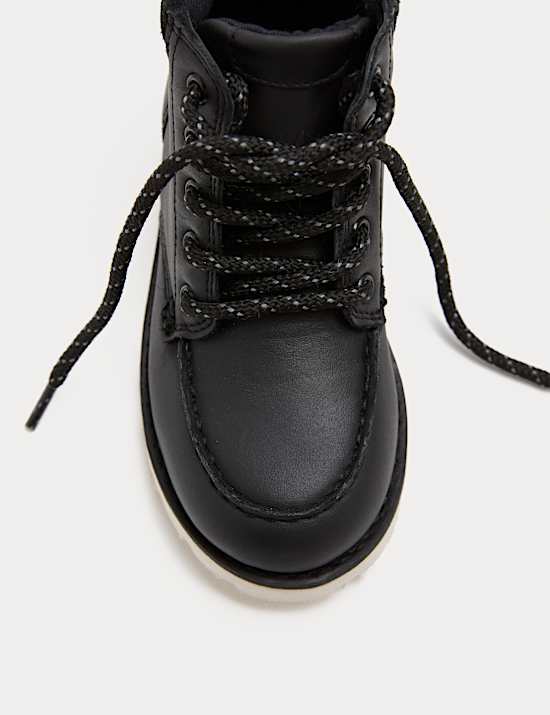 Schnürstiefeletten aus Leder für Kinder (20,5–40,5)