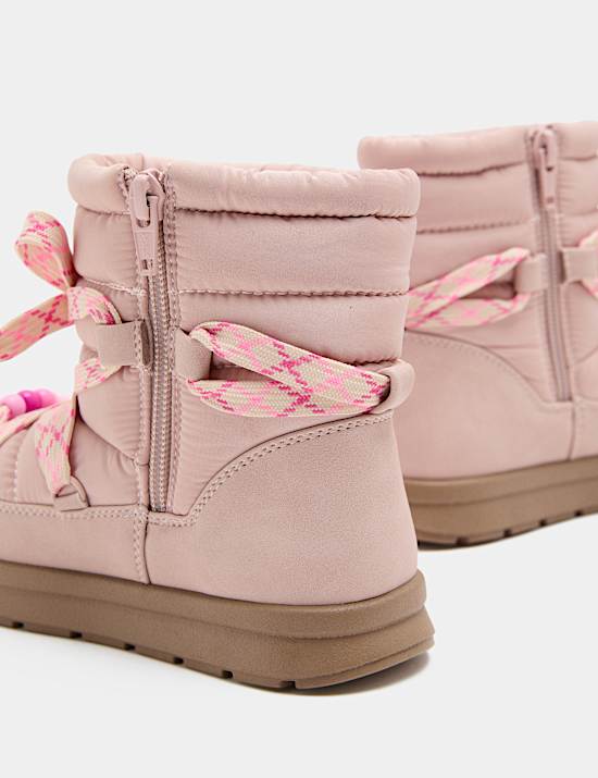 Kids' Beaded Snow Boots