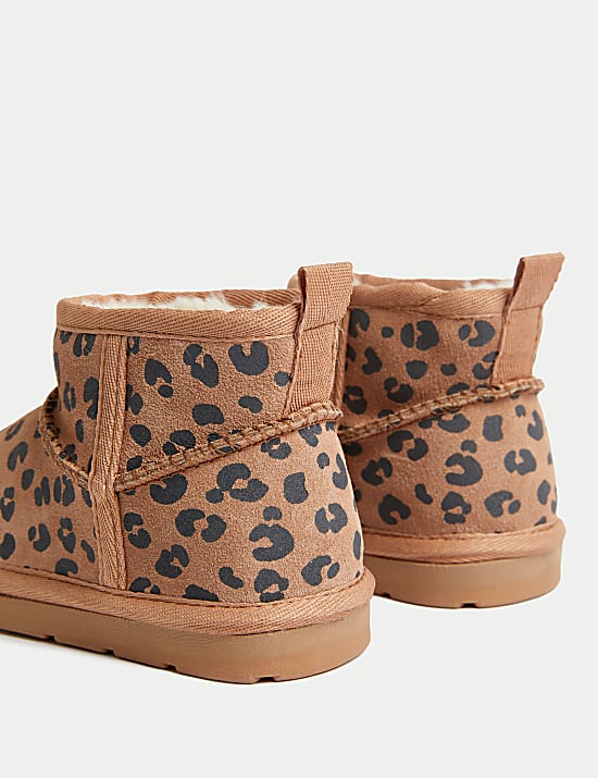 Botas infantiles de ante (4 peque&ntilde;o-6 grande)