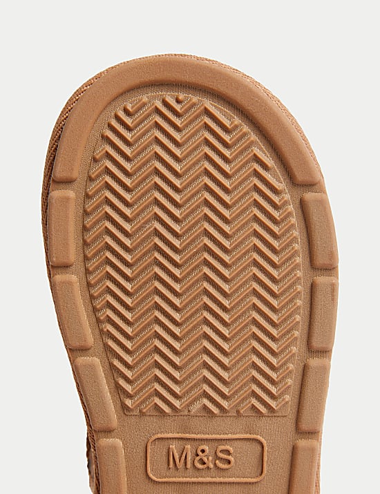 Botas infantiles de ante (4 peque&ntilde;o-6 grande)