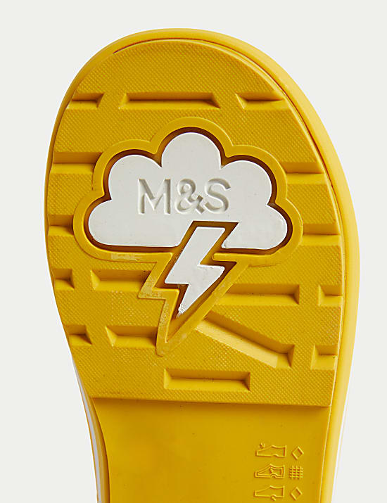 Kids' Striped Wellies (4 Small - 6 Large)