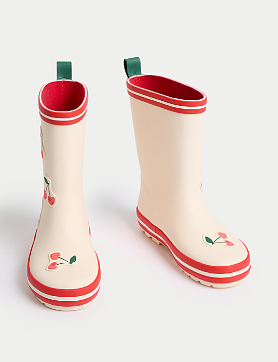 Kids' Cherry Wellies (4 Small - 2 Large)