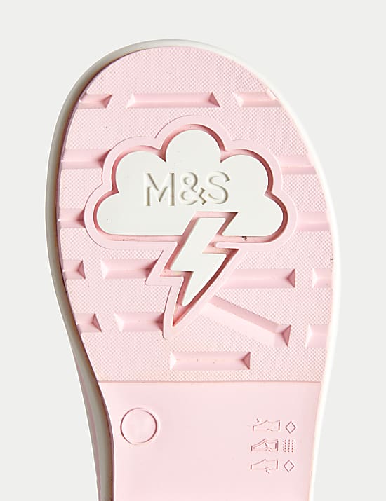 Kids' Striped Wellies (4 Small - 6 Large)