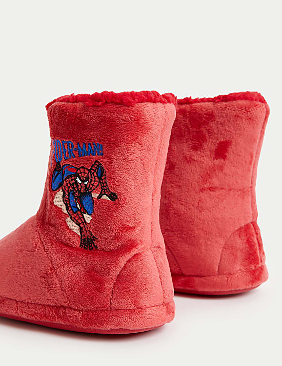 Kids' Spider-Man&trade; Slipper Boots (4 Small - 13 Small)