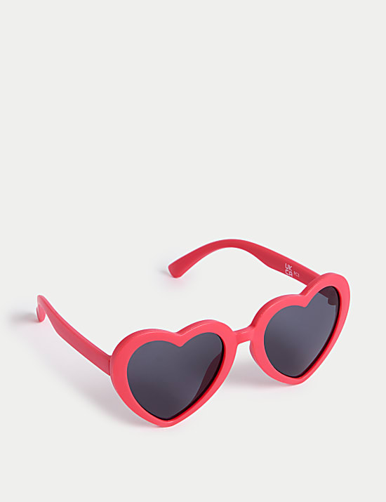 Kids' Heart Sunglasses (S-L)