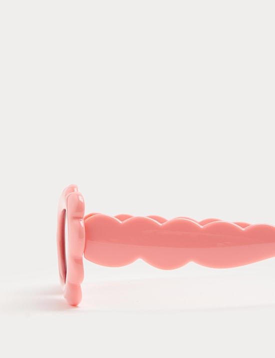 Kids&rsquo; Wavy Cloud Frame Sunglasses (S-L)