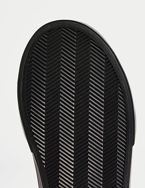 Kids' Triple Riptape Leather School Shoes (2½ Large - 9 Large)