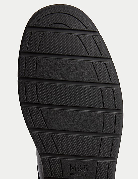 Zapatos infantiles escolares de piel (13 pequeño- 9 grande)