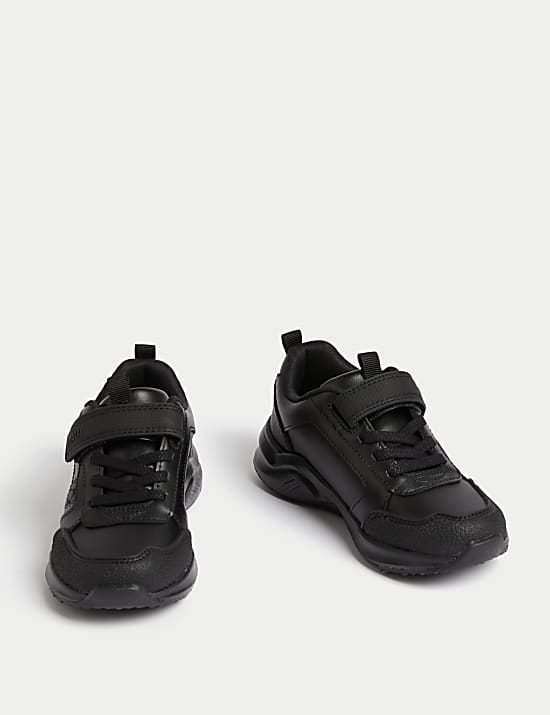 Kids' Leather Football School Shoes (8 Small - 2 Large)