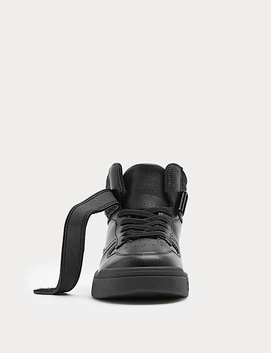 Chaussures montantes enfant en cuir, id&eacute;ales pour l&rsquo;&eacute;cole (du 25,5 au 34,5)