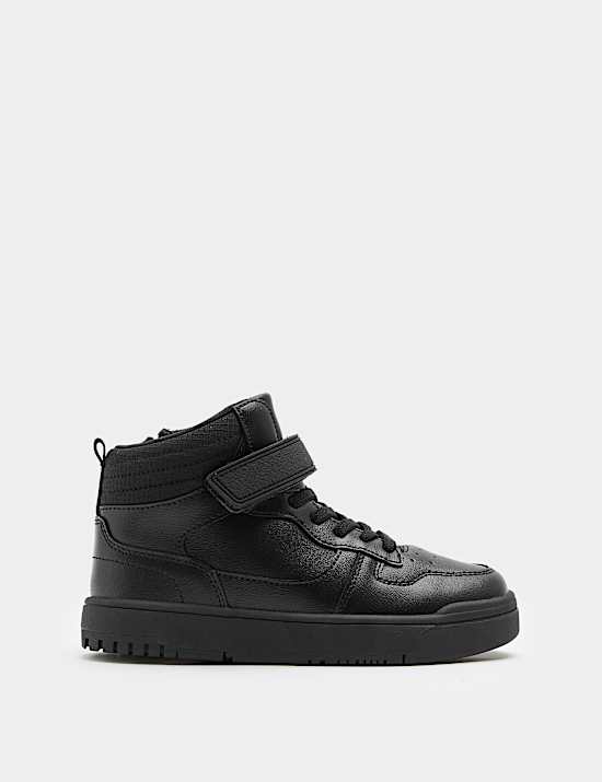 Chaussures montantes enfant en cuir, id&eacute;ales pour l&rsquo;&eacute;cole (du 25,5 au 34,5)