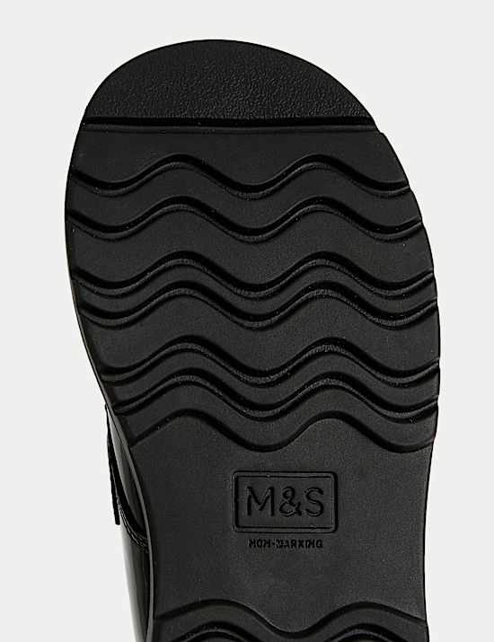 Kids' Patent Leather School Shoes (8 Small - 2  Large)