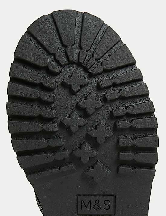 Kids' Leather Patent School Shoes (8 Small - 2 Large)