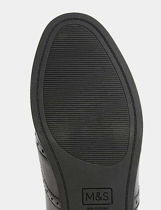 Kids’ Leather Lace-up Brogues School Shoes (13 Small - 7 Large)