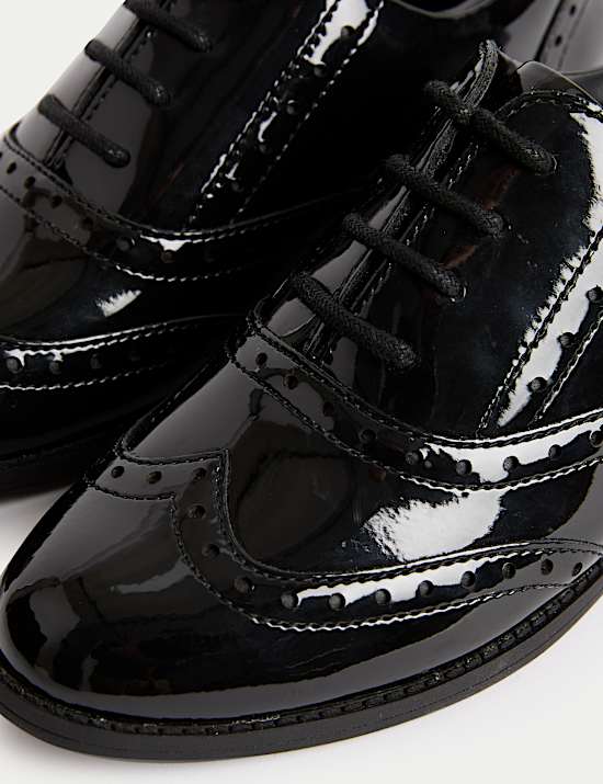 Kids' Leather School Shoes (13 Small - 7 Large)