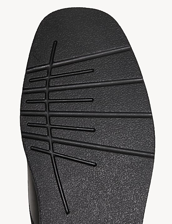 Kids' Leather Lace School Shoes (13 Small - 9 Large)