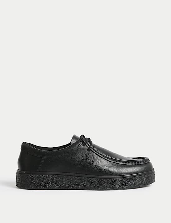 Kids' Leather School Shoes (13 Small - 9 Large)