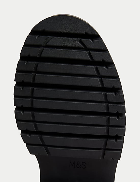 Kids' Lace up Leather School Shoes (2&frac12;  Large - 7 Large)