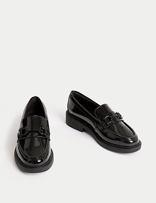 Kids' Patent Freshfeet™ School Shoes (13 Small - 7 Large)