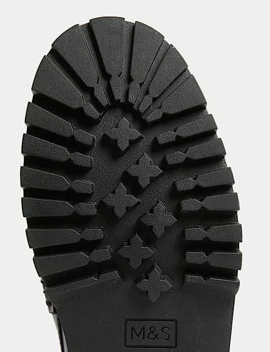 Kids' Leather School Shoes (13 Small - 7 Large)