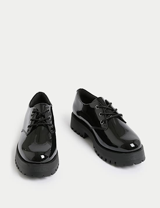 Kids' Leather School Shoes (13 Small - 7 Large)