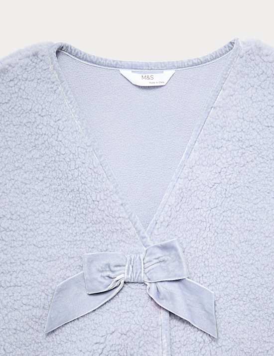 Borg Bow Front Jacket (6-16 Yrs)