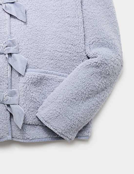 Borg Bow Front Jacket (6-16 Yrs)