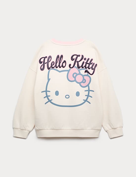 Hello Kitty&trade;-Sweatshirt aus reiner Baumwolle (2&ndash;16 Jahre)