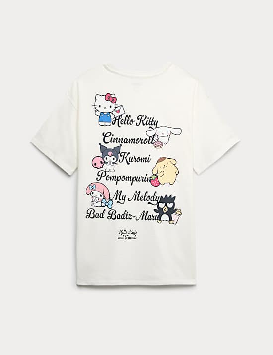 Pure Cotton Hello Kitty™ Graphic T-Shirt (2-16 Yrs)