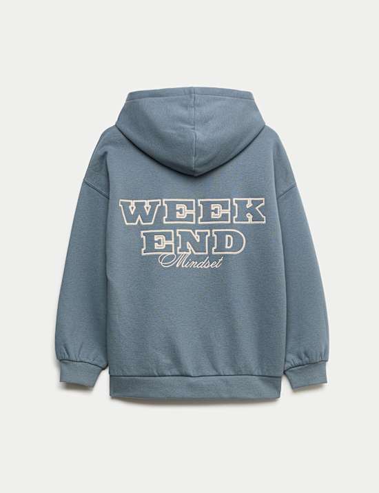 Ensemble 2 pièces en coton sweat-shirt et pantalon de jogging (du 6 au 16 ans)