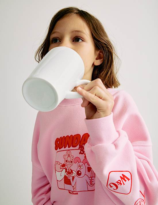 Cotton Rich Wallace & Grommit™ Sweatshirt (6-16 Yrs)