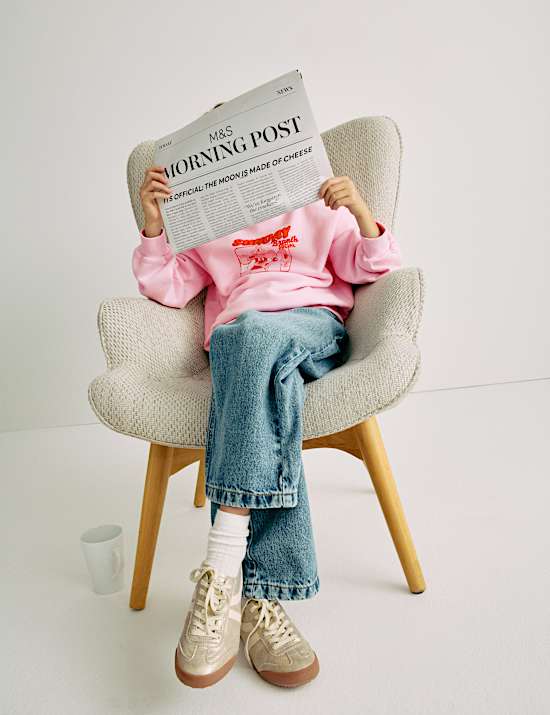 Cotton Rich Wallace & Grommit™ Sweatshirt (6-16 Yrs)