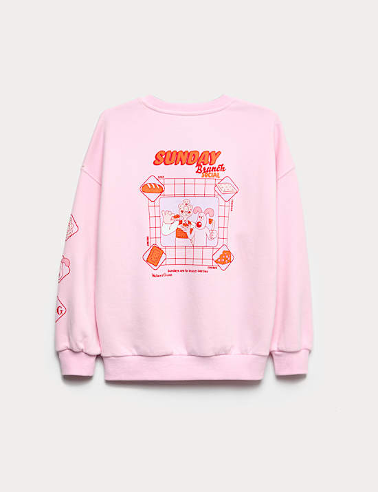 Cotton Rich Wallace & Grommit™ Sweatshirt (6-16 Yrs)