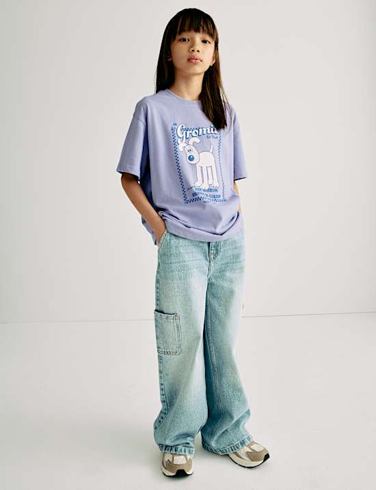 Pure Cotton Wallace & Gromit™ T-Shirt (6-16 Yrs)