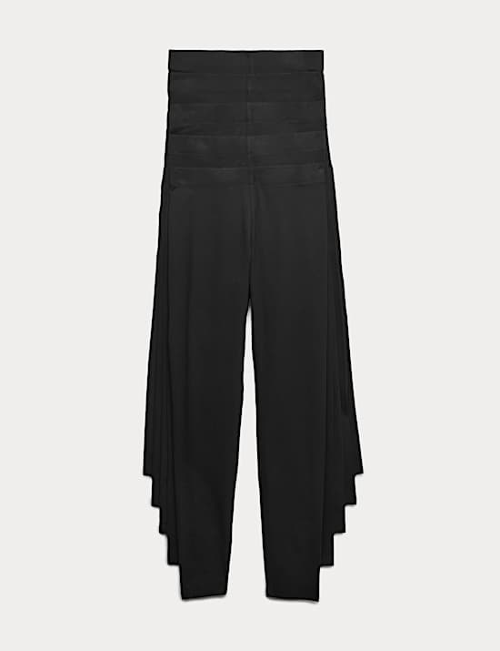 5pk Cotton Rich Leggings (6-16 Yrs)