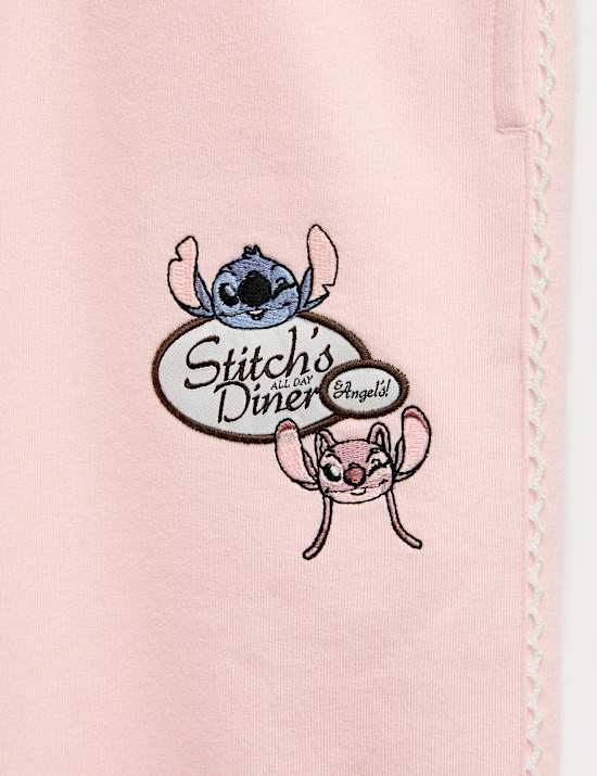 Pantalon de jogging en coton à motif Lilo & Stitch™ (du 6 au 16 ans)
