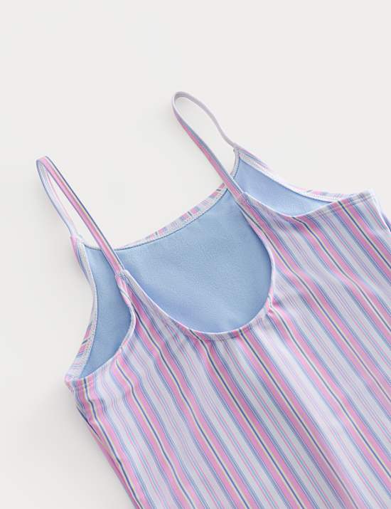 Striped Swimsuit (8-16 Yrs)
