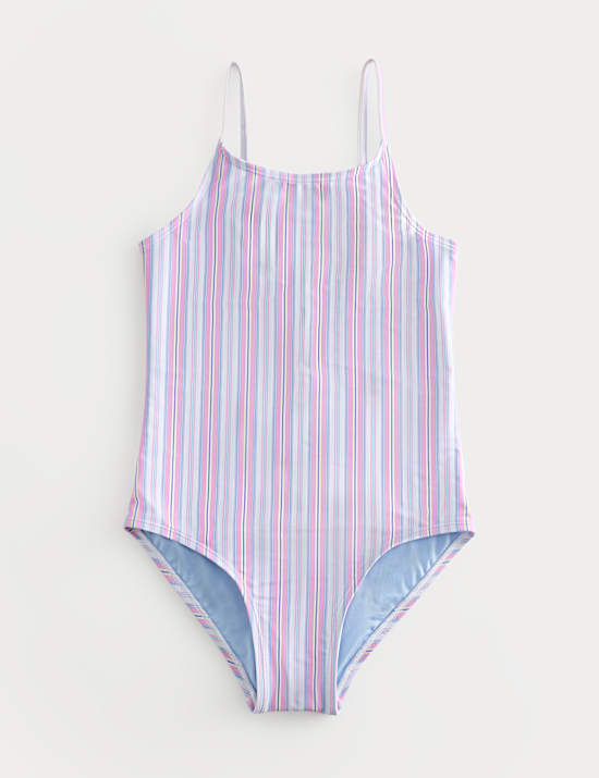 Striped Swimsuit (8-16 Yrs)