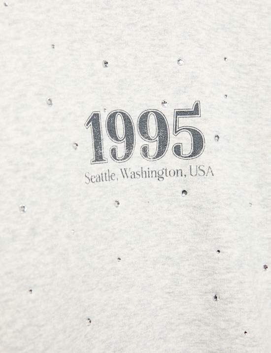 2pc Cotton Rich 1995 Sweat and Kickflare Set