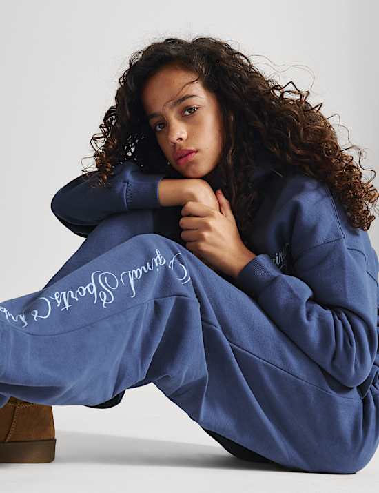 2 Piece Cotton Rich Hoodie and Joggers Set (6-16 Yrs)